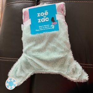 Mermaid step in blanket